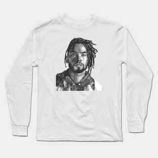 Miguel Black & White Long Sleeve T-Shirt